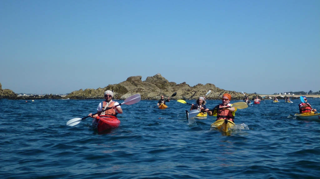 Stages Week-End Kayak-bretagne morbihan quiberon carnac trinite sillages