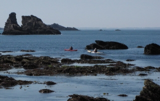 Grandes-marees-carnac-quiberon-morbihan-bretagne-kayak-de-mer