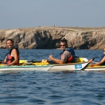 kayak en famille sur la presqu'île de Quiberon