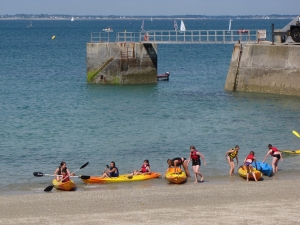 Départs ENVSN-bretagne-morbihan-quiberon-carnac-Groupes-Kayaks-CLSH