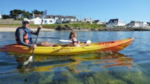 1H30 Tour sea kayak trip brittany morbihan quiberon carnac