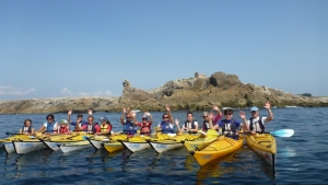 Booking sea kayak trips in Quiberon Morbihan Brittany 